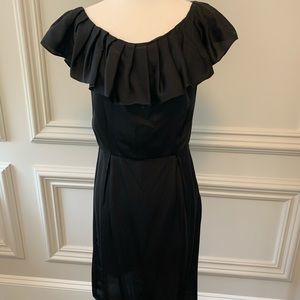 Banana Republic Black Silk Dress Size 4